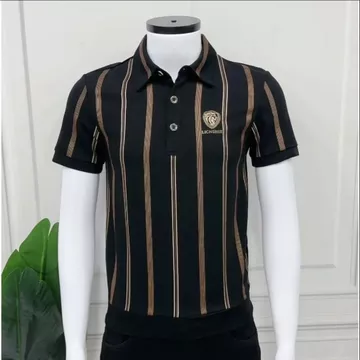 Hàng sẵn có mùa hè mới Phong cách áo sơ mi POLO nam thoáng khí Áo thun nam ngắn tay Áo thun POLO Tính khí Áo thun ve áo phong cách Anh Quốc 26.9.5Spot áo sơ mi nam POLO mới mùa hè20260905