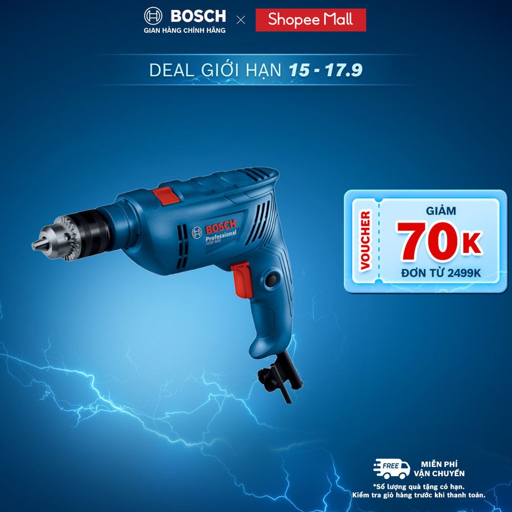 Máy khoan động lực Bosch GSB 600