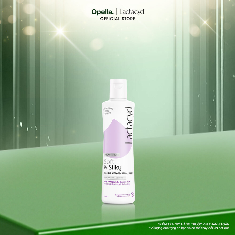Dung Dịch Vệ Sinh Phụ nữ Lactacyd Soft & Silky Dưỡng Ẩm 250ml