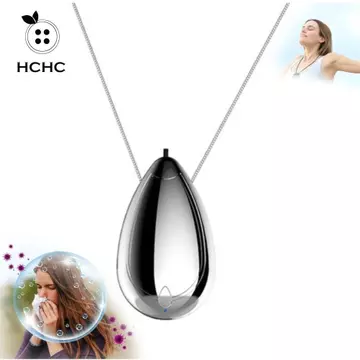 Máy lọc không khí Mini HCHC Máy lọc không khí có thể đeo được, Máy lọc không khí kích thước du lịch cá nhân nhẹ, Phong cách vòng cổ Kích thước du lịch Vòng cổ cầm tay Máy lọc không khí tại nhà