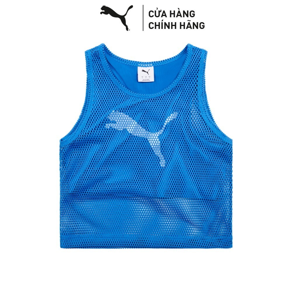 Áo Thun Thời Trang PUMA Nữ FUTURE ARCHIVE Mesh Top Mountain Blue Màu Xanh