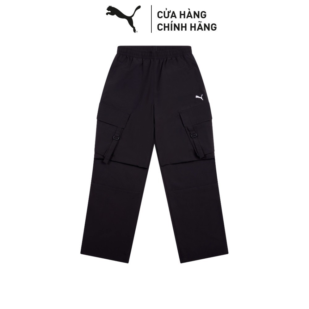 Quần Dài Thời Trang PUMA Nữ FUTURE ARCHIVE Pants Op Black Màu Đen
