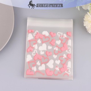 Onetimingfine 50 Cái Trong Suốt Ngôi Sao Nhựa Trang Sức Tự Dính Túi Đựng Thẻ Kẹo Ảnh Hoạt Hình Lưu Trữ Quà Tặng Gói Túi VN
