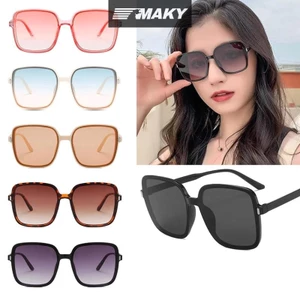 Newwellknownepic Thời Trang Mới Vuông Sắc Thái Kính Mát Chống Tia Cực Tím Vintage Kính Chống Nắng Kính Mắt VN