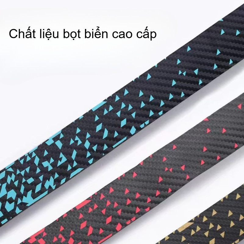 Băng quấn ghi đông xe đạp, đường vân carbon, Chống trượt chắc chắn, Thoải mái và hấp thụ sốc