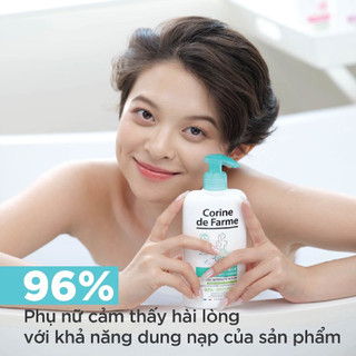 Gel Vệ Sinh Phụ Nữ Lô hội Thoáng mát Corine de Farme Fresh Intimate Wash 250ml