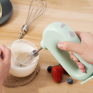 Máy đánh trứng điện JEREMY, Máy trộn cầm tay có thể điều chỉnh bằng điện, Máy khuấy bột bằng thép không gỉ Roi di động 4 tốc độ Máy đánh trứng Mini tiện ích nhà bếp