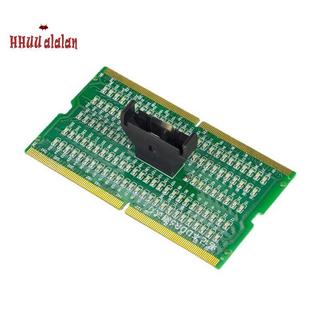 DDR5 Laptop Bo Mạch Chủ Khe Cắm Bộ Nhớ Chẩn Đoán Sửa Chữa Phân Tích Kiểm Tra SDRAM SO-DIMM Pin Out Notebook LED Test Card