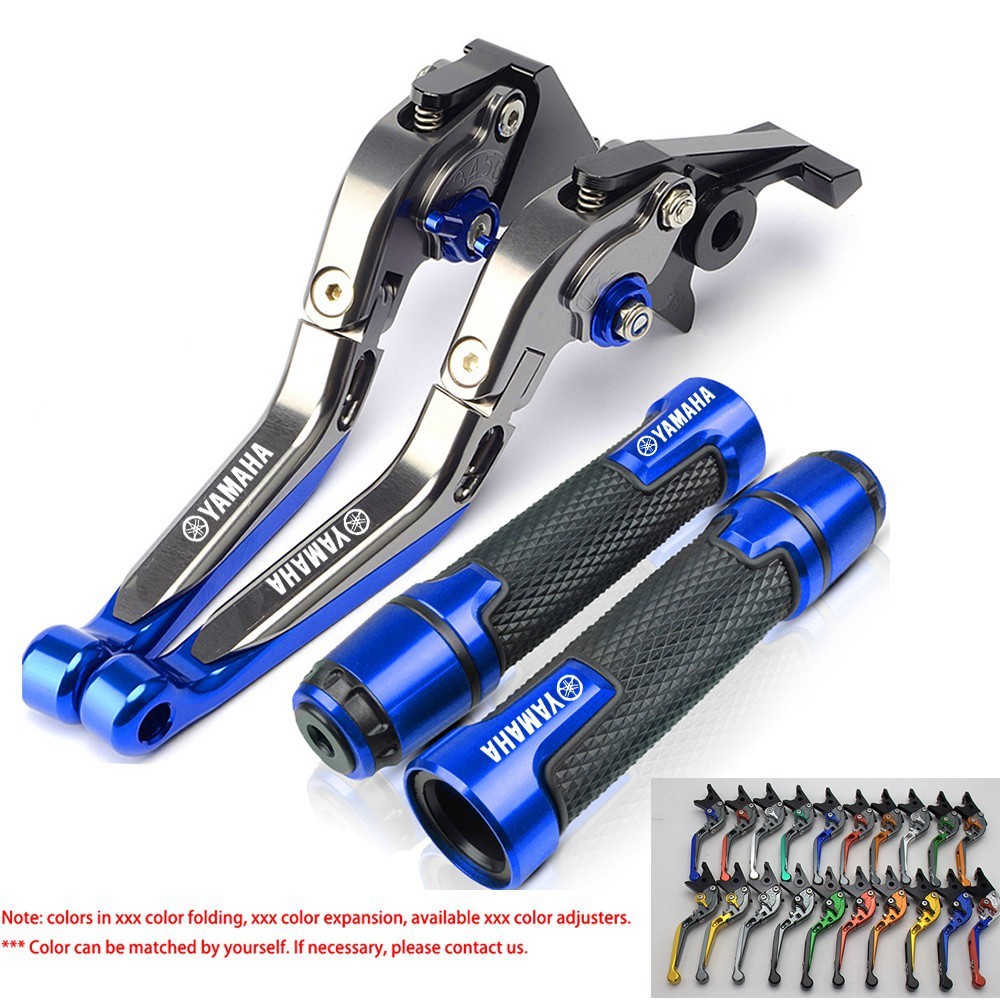 Dành cho xe máy YAMAHA Exciter 150 / LC150 / Y15ZR Hợp kim nhôm CNC 6 tầng có thể điều chỉnh phanh & đòn bẩy ly hợp có thể gập lại có tay cầm Bộ phụ kiện sửa đổi