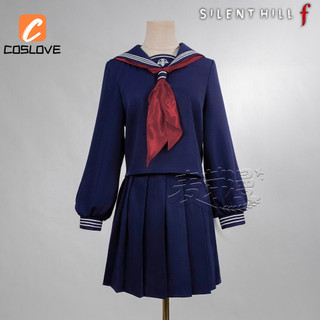Silent Hill - Trang phục cosplay hoàn chỉnh Shimizu Hinako, thêu phong cách váyJK đồng phục, dành cho người phụ nữ