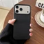 Ốp điện thoại chống rơi mờ bằng da vải thiều cho iPhone 17 16 Pro Max 17 Air 16 17 15 14 13 12 11 Vỏ bảo vệ chống sốc