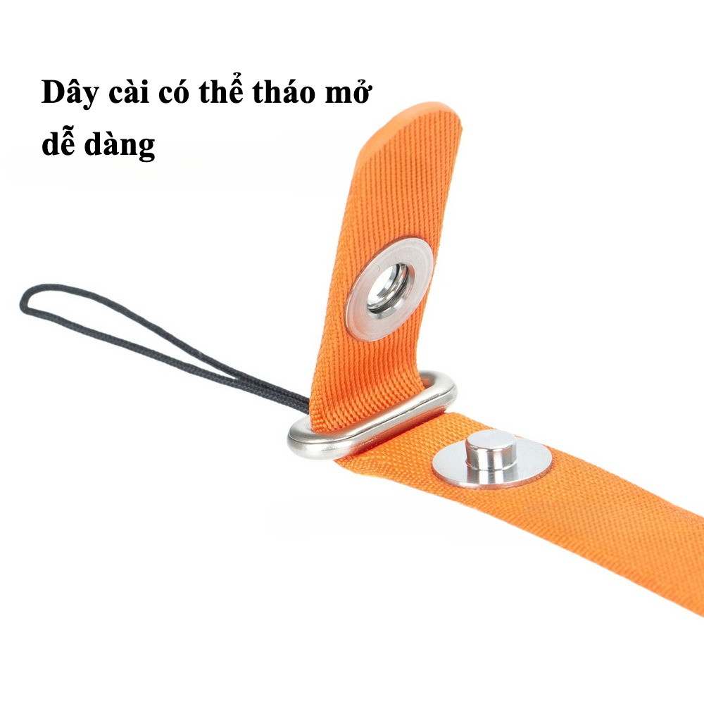Dây đeo điện thoại từ tính – Dây đeo chéo - điều chỉnh độ dài, chất liệu vải, có nam châm hít – Phù hợp nhiều dòng máy