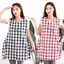 Tạp dề nấu ăn CORALTIDE, Tạp dề nhà bếp bằng Cotton thoáng khí, Đồng phục cà phê không tay có thể lau được chống vết bẩn đa năng Nhà bếp gia đình