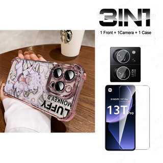 Ốp Lưng 3 in1 One Piece Cho OPPO K12X K9S K12 K12S K13 Turbo Vỏ Điện Thoại Mềm Chống Rơi Vỏ Bảo Vệ