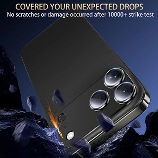Ốp lưng ống kính giáp vòng kim loại cho iPhone 17 Air, bảo vệ camera, kính cường lực, tương thích Apple