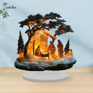 Tượng Chúa Giêsu Sinh Quà Tặng Tượng Giáng Sinh Cho Kệ Sách Để Bàn Tân Gia