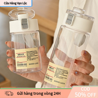 [vạn] Bình Nhựa MUJI Dung Tích 350ml/550ml/800ml – Nắp Đậy Chắc Chắn, Kiểu Dáng Tối Giản