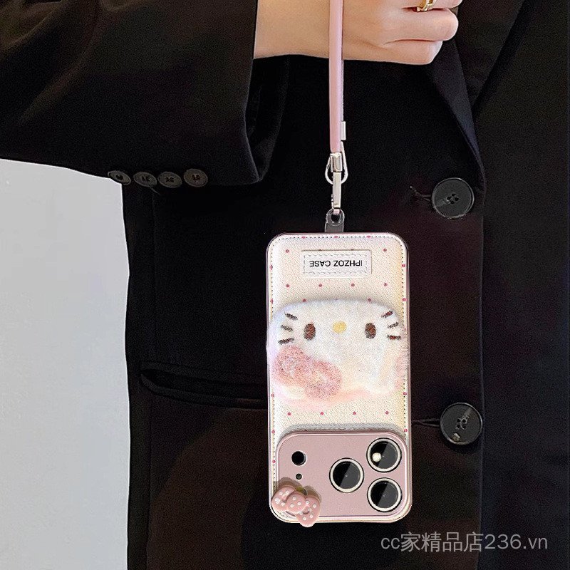 Thích hợp cho iPhone17ProMax Ốp Điện Thoại 16 Mèo Sang Trọng Phong Cách Mới iPhoneAir / 15 Mềm