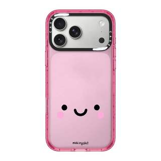 CASECASE X Dễ Thương Aura Hồng Fizz Màu Trong Suốt Cứng Hút Từ Tính Tác Động Dành Cho Apple IPhone 12 13 14 15 16 17 Pro Max Air Plus Có Hộp
