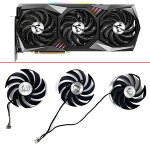 I * Quạt làm mát MỚI RX 6800XT GAMING X TRIO GPU Quạt cho MSI RTX 3060 3060TI 3070 3070TI 3080 3080TI 3090 GAMING TRIO card đồ họa * *