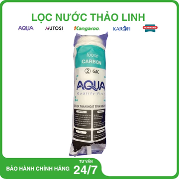 (Mua sỉ giá rẻ) Lõi lọc nước AQUA chính hãng - Lõi lọc thô số 2 Than hoạt tính dạng hạt (OCB-GAC)