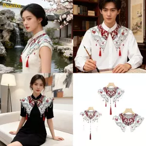 Pealike Có Thể Tái Sử Dụng Cổ Giả Họa Tiết Hoa Và Tôn Chỉ Hạt Tinh Tế