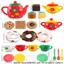 24 Chiếc Trẻ Em Ăn Mặc Giả Bộ Trà Bé Gái Chiều Đồ Chơi Nhà Bếp Cho Nhà Chơi Đảng Nhập Vai Trò Chơi