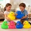QEARY Vịt Pinch Le, Thiết Kế Squishy Bóp Mềm Đồ Chơi Vịt Squishy, Hoạt Hình Kích Thước Lớn TPR Chất Liệu Vịt Nhiều Màu Sắc Đồ Chơi Giảm Căng Thẳng Đảng Ủng Hộ