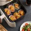 {AKIN} Nướng món ngon với 10 chiếc Cốc Muffin silicon hình bầu dục không gỉ có thể tái sử dụng cho người hâm mộ nướng bánh {a}