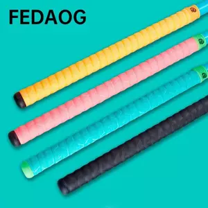 Băng đô cần câu FEDAOG, Bọc tay cầm vợt thoáng khí 1,5M, Tay cầm chống trượt thấm mồ hôi bền bỉ cho vợt cầu lông Tennis Cần câu và tay cầm thể thao