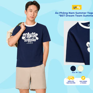 Áo Phông Nam Yody Summer Together MCTS26S029
