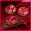 JASMINE Trung Quốc Retro Tốt Lu Quạt Cưới Cầm Tay Quạt Hoa Có sels Cổ Tinh Tế Mặt Dây Chuyền Quà Tặng JASMINE