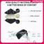 JASMINE Custom Fit Sciatic Nerve Nẹp cho đau dưới Ba với thiết kế áp suất kép có thể điều chỉnh JASMINE