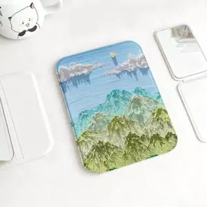 phong cả cả núiGương Mini Xách Tay Gấp Gọn Da PU Nhiều Màu Pastel Phù Hợp Du Lịch
