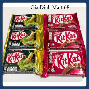 Combo KitKat Nestlé 35g Vị Socola & Trà Xanh – Bánh Xốp Phủ Socola Chính Hãng