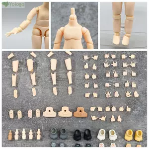 YOLOGO 1 cái / 1 bộ 11CM Phụ tùng búp bê Đồ chơi búp bê cho búp bê BJD YMY Body Hand