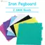 YOLOGO Cầu Chì Hạt Pegboards, 52 * 52 Chân / 104x104 Chân Thủ Công Trang Trí Hạt Perler Hama, Sáng Tạo DIY Làm Xếp Hình Khối Chịu Nhiệt Vuông Công Cụ Thủ Công Thủ Công