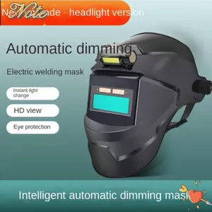 NOTE1 Hàn, Mặt nạ hàn bảo vệ điều chỉnh ánh sáng biến đổi, Màu cắt tự động làm tối màu Mũ bảo hiểm hàn điện