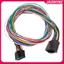 JASMINE 16 Pin Đa Năng Ô Tô Stereo Đài Phát Thanh ISO Dây Dây Bộ Dụng Cụ Power Speak ACC Nối Dài 60cm Cáp Chuyển Đổi Cho Android Player JASMINE