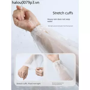 Xe Đạp Đi Bộ Đường Dài Ba Lô Áo Mưa Dùng Một Lần Nữ Dày Toàn Thân Chống Mưa Học Sinh Chuyên Dụng Đi Xe Đạp Poncho