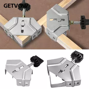 GETVOW Kẹp góc phải, Kẹp nhanh Kẹp góc bằng thép không gỉ, Tủ kẹp góc có thể điều chỉnh tiện lợi