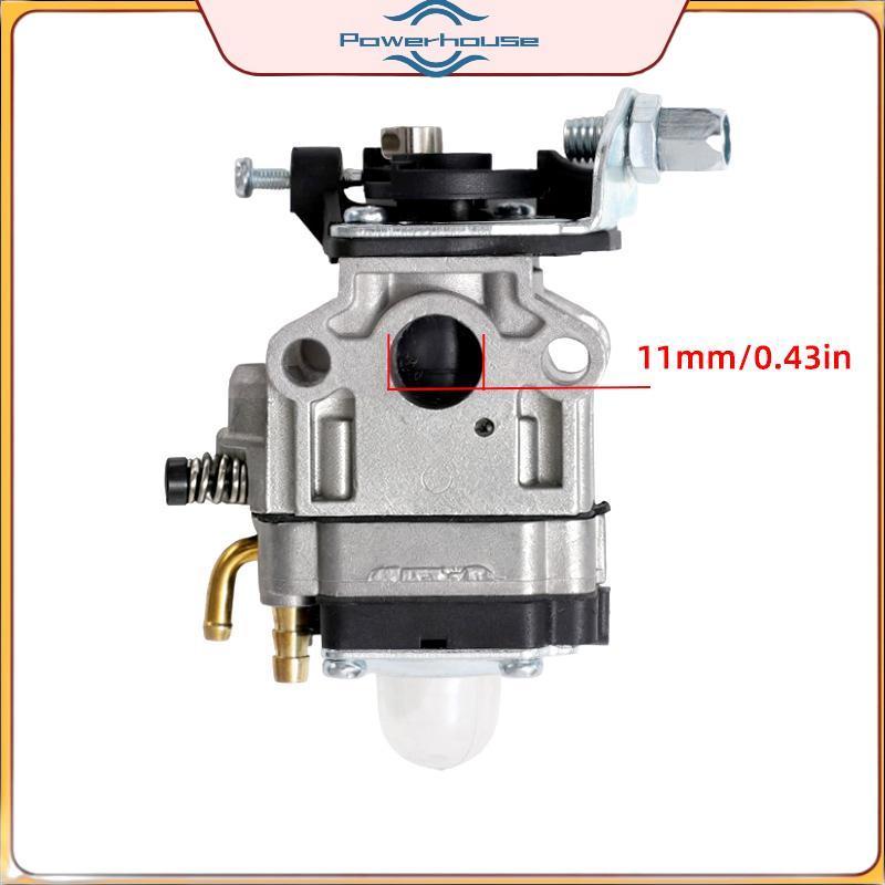 Bộ chế hòa khí xăng POWER 10mm cho động cơ TU26 34F 36F 1E34F 1E36F Lắp đặt dễ dàng cho máy cắt cọ Phụ tùng đáng tin cậy.