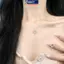 MAKY Neon Trái Tim Rỗng Dây Buộc Nữ Nhẹ Sang Trọng Thiết Kế Cao Cấp Cảm Giác Tính Khí Đơn Giản Nelace Đảng Trang Sức Quà Tặng VN