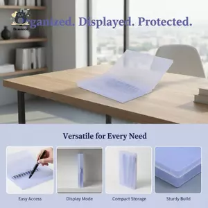 Hộp đựng bút nhiều khe bằng nhựa cứng Hộp đựng văn phòng phẩm Giá đỡ trưng bày cho học sinh Bàn làm việc văn phòng tại nhà Sử dụng mới