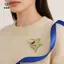 Trâm Cài Cá Mập Kim Cương Giả Cho Nữ Quần Áo Phụ Kiện Quyến Rũ Cho Túi Áo Khoác Đầm Văn Phòng Trường Học Sự Kiện [Mina]