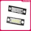 Đèn LED biển số JASMINE cho Touran Caddy Golf Plus Superb T5 Siêu sáng Chống nước chống Sho Tấm số phía sau Đèn JASMINE
