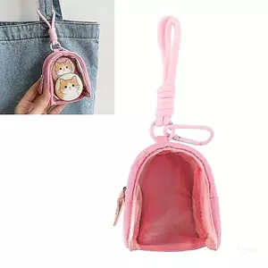 Túi lưu trữ nhỏ hàng đầu có cửa sổ xem và hộp trưng bày treo vải đóng cửa cho huy hiệu và phụ kiện nhỏ