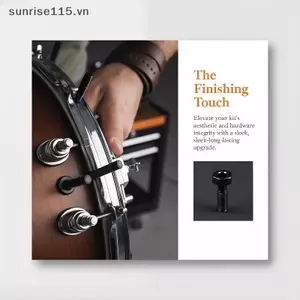 SRVN 10 Chiếc Trống Lug Vít Gắn Vít Cho Bass Trống Thay Thế Các Bộ Phận Trống Bền Dễ Dàng Lắp Đặt Để Sửa Chữa Trống.