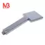 Đa Năng Vuông Đầu Tắm Cầm Tay Chrome Giữ Nhiệt Phòng Tắm Tắm
