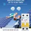MCB C Curve TOB1Z-63 2P 63A DC 600V Bộ ngắt mạch cực đơn cho cầu chì hiện tại PV
